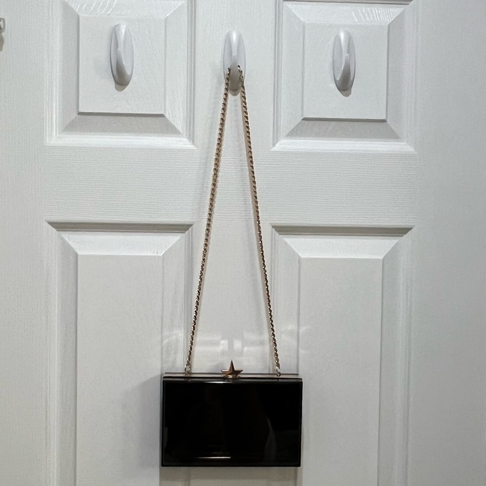 **SOLD** NWT ZARA Decorative Minaudiere (Black Evening Clutch) - Picture 6 of 9